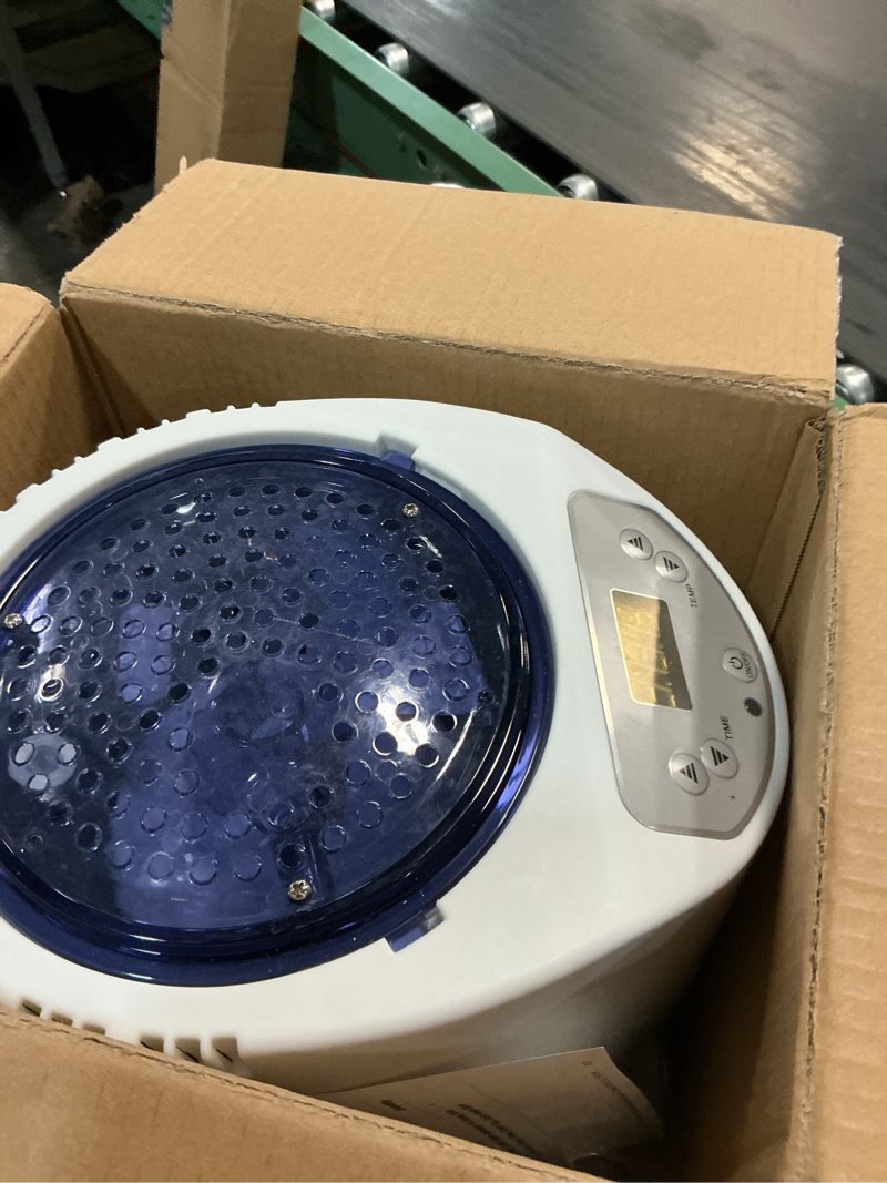 Condition photo showing As Is for sauna steamer machine, 3l portable sauna steamer, 1200w steam generator for sauna, home sauna steamer pot with 15 heating levels, remote control, timer, steam cup, sauna heater sauna accessories
