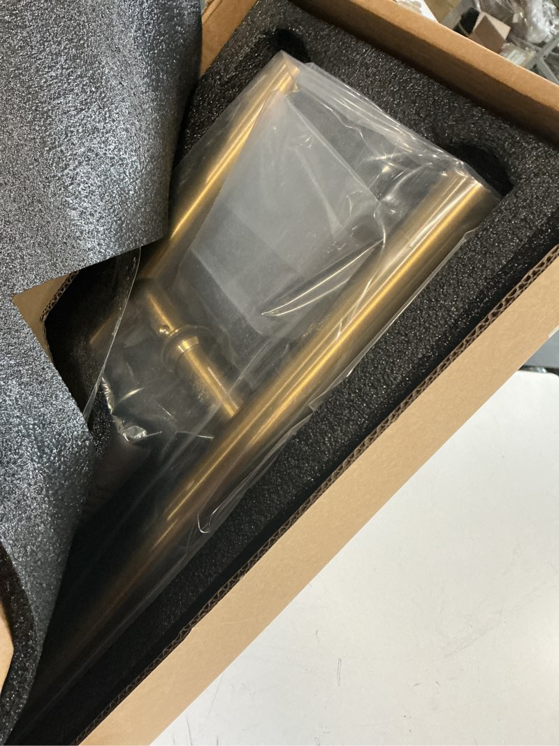 Condition photo showing Good Condition for TOGU TG-6012 48 inches Solid Standoffs Heavy-Duty Commercial Grade-304 Stainless Steel Push Pull Door Handle/Barn Door Pull Handle/Glass Pulls, Satin Gold Finish 48-IN Length/1.26-IN Cross Section Diameter Satin Gold