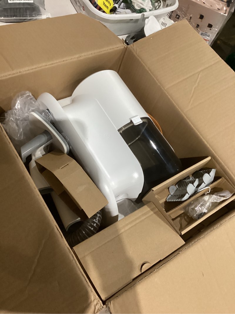 Condition photo showing As Is for AIRROBO Dog Grooming Vacuum Kit,12000Pa Strong Pet Vacuum for Shedding,Grooming Hai,Quiet,PG100,2L Large Capacity White