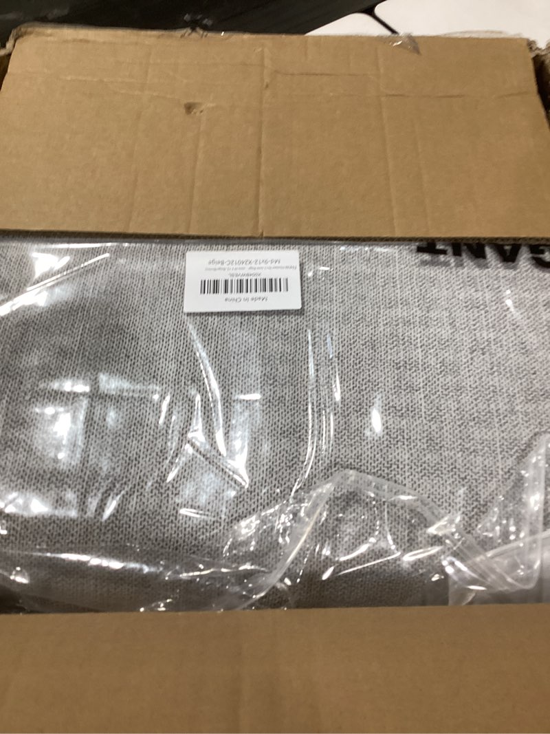 Condition photo showing New/Like New for Madane 9x12 Area Rugs for Living Room, Machine Washable Rug with Anti-Slip Backing, Soft Vintage Large Area Rug, Floral Print Floor Carpet for Bedroom Dining Room (9 x 12, Beige/Brown) Beige/Brown 9' x 12' (Rectangular)