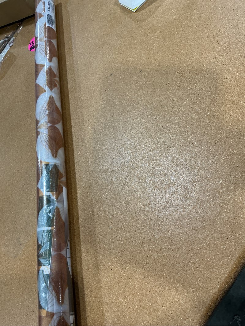 Condition photo showing New/Like New for frosted glass window film, heat insulation, uv block, anti-glare, one way privacy tint, static cling for home bathroom door, renter friendly, day & night privacy gold 17.5*78.5