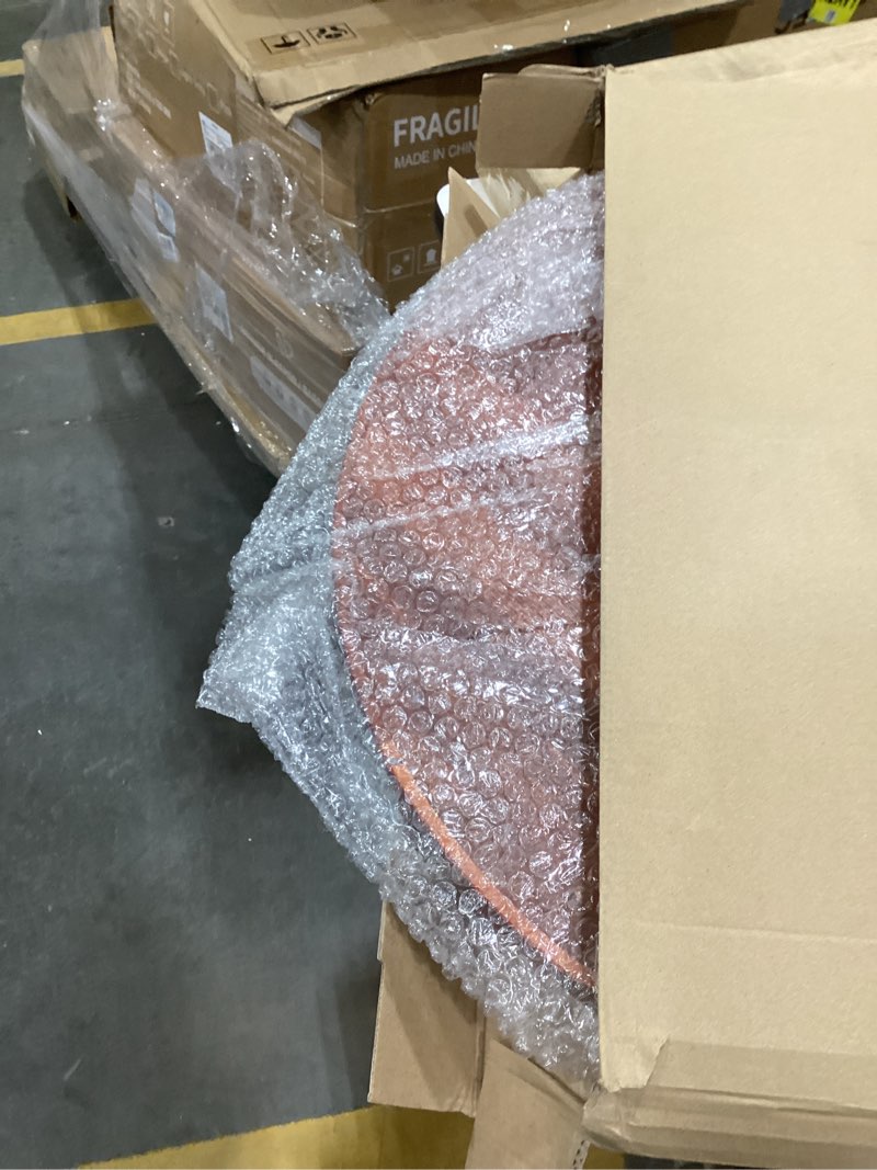 Acacia wood pantry table organization