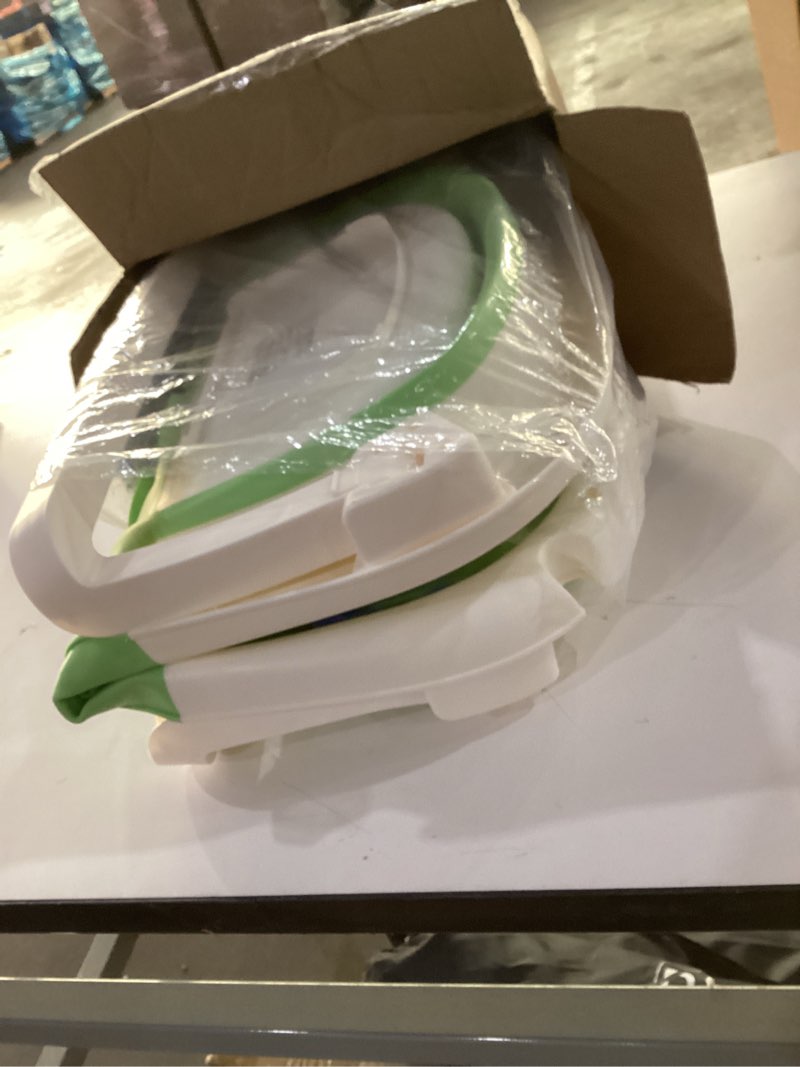 Condition photo showing Good Condition for Baby Bathtub, Collapsible Newborn Bathtub for Infant to Toddler 0-24 Months with Soft Cushion and Thermometer,Portable Travel Newborn Tub with No-Slip Feet, Baby Shower Gifts,Green