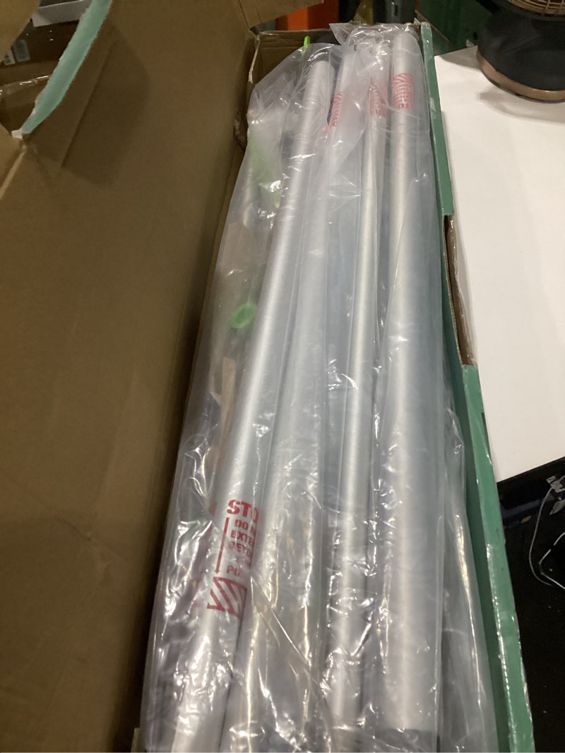 Condition photo showing Good Condition for fixfans 21 ft telescoping pressure washer wand with brush, 4000 psi telescopic power washer extension wand, 3 gutter cleaner curved rods, 5 nozzle tips, 2 hose adapters and support belt