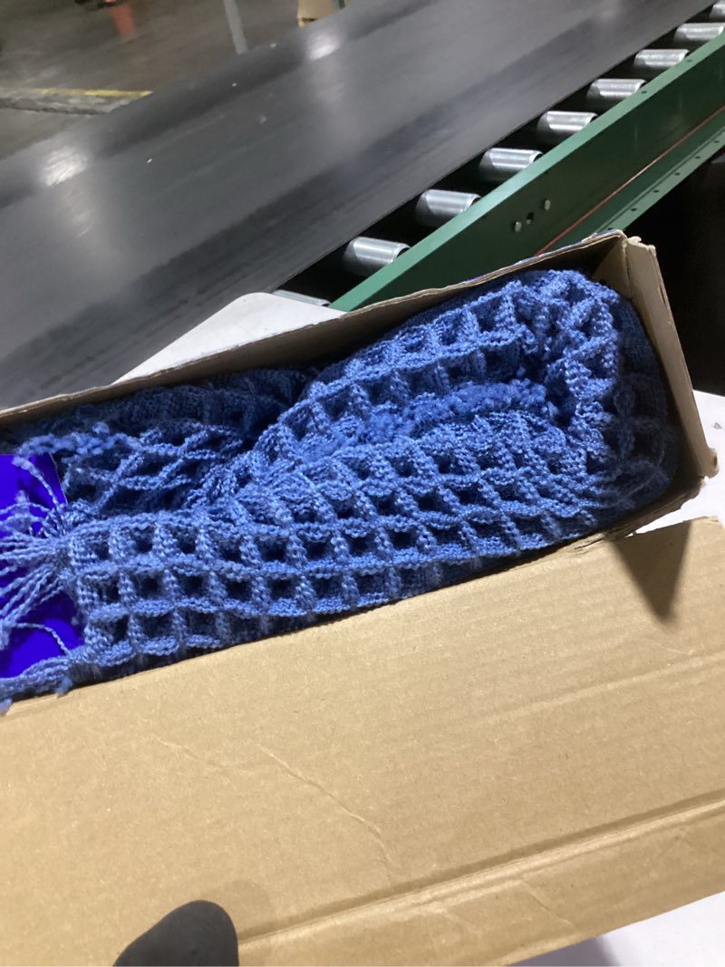 Condition photo showing Good Condition for MIULEE Set of 2 Waffle Bathroom Rugs, Boho Bath Rugs Non Slip Washable, Super Absorbent Bath Mats, Ultra Soft Rubber Backed Shower Mats for Bathroom Floor, Tub and Shower, Blue, 18x30 Inch Blue Waffle 18''x30''