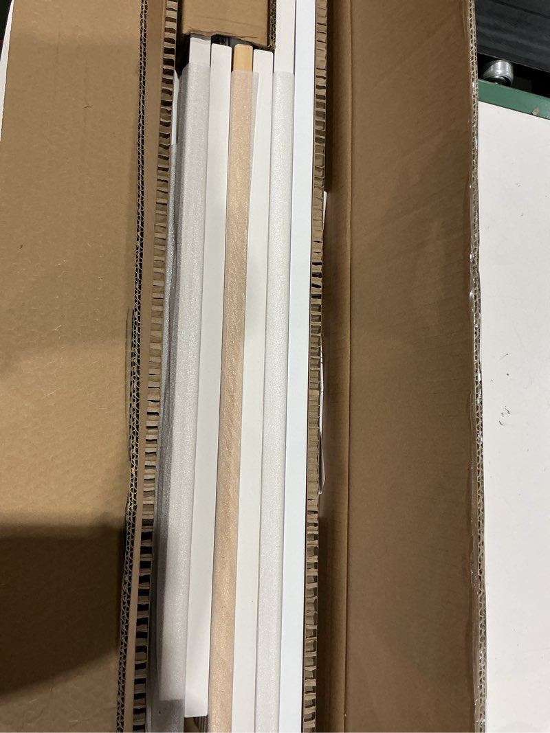 Condition photo showing New/Like New for klm 4 tier white slim storage cart with handle, slide out storage rolling utility cart for kitchen, laundry, narrow places
