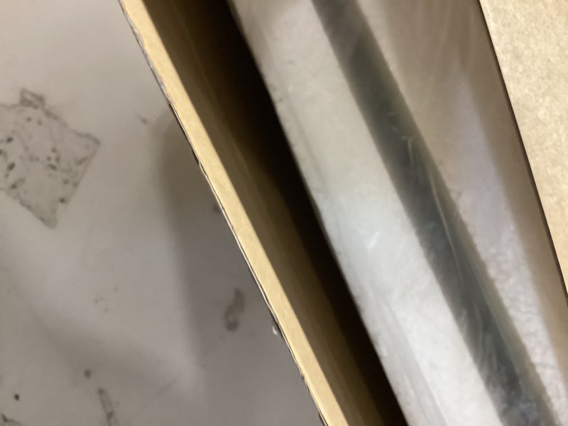 Condition photo showing Good Condition for moonee vanity mirror with lights, gold hollywood lighted makeup mirror with 15 dimmable bulbs and 10x magnification, 3 colors modes, aluminum metal frame, light up mirror for tabletop/wall?23" x 18"? gold 23"l x 18"w