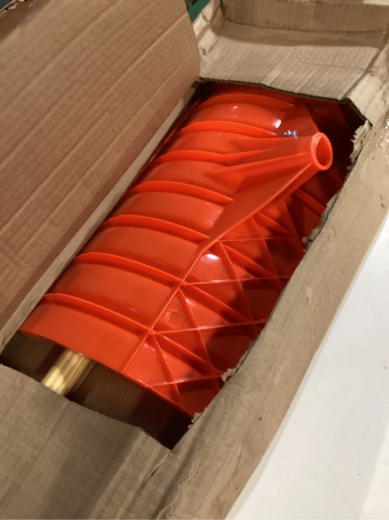 Condition photo showing Good Condition for Bigfoot 21" Poly Pusher Snow Shovel - Wooden Handle