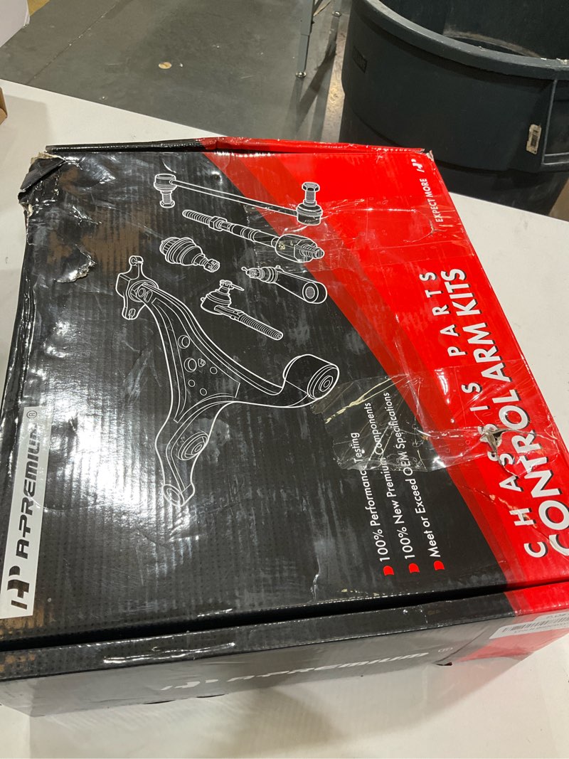 Condition photo showing Good Condition for a-premium [for 1-piece design coil spring] 2 x front upper control arm with ball joint kit, compatib