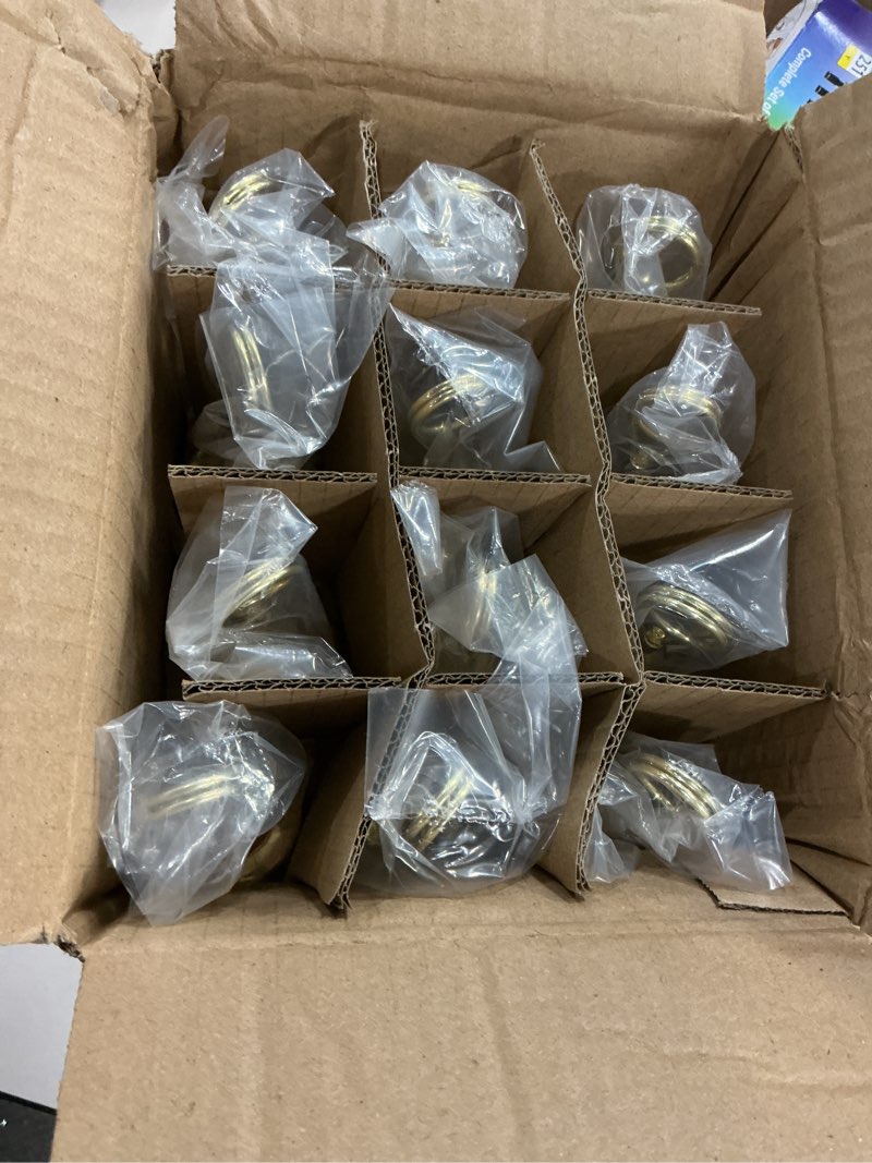 Condition photo showing New/Like New for barsics 12pcs gold premium table place card holders with weighted base stand and clip