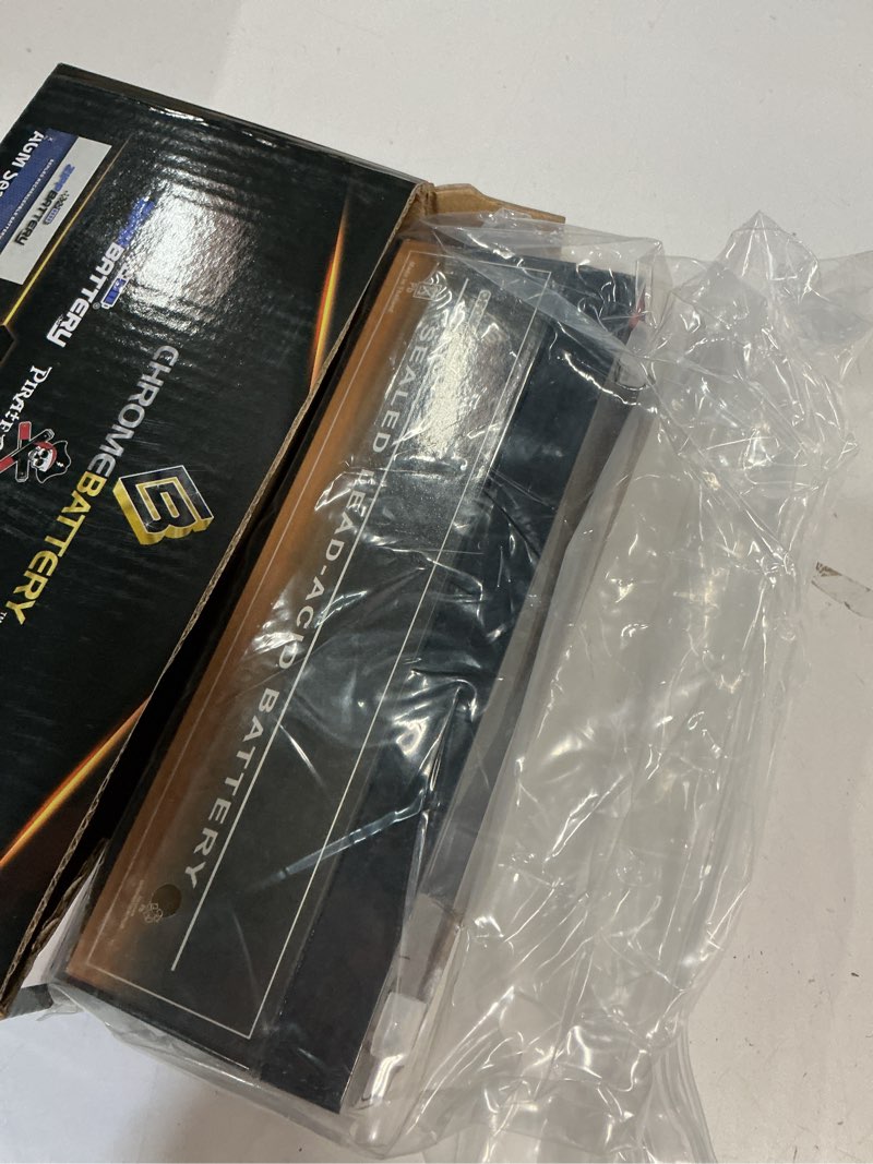 Condition photo showing Good Condition for CB CHROMEBATTERY 12V 2.3AH Maintenance-Free - Replaces 12V 2Ah Batteries for Alarm Systems, Scooters, Toys, Emergency Lights, and More - Spade (F1) Terminal