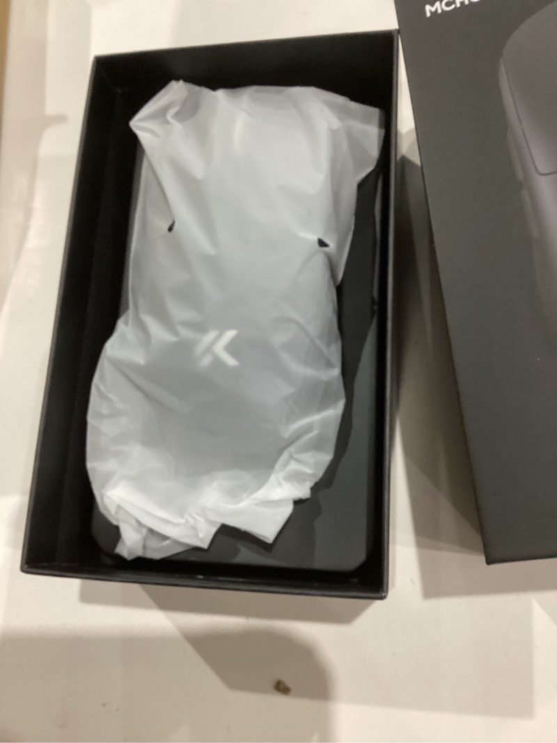 Condition photo showing As Is for MCHOSE A7 V2 Ultra Wireless Gaming Mouse, 59g Ultra-Lightweight with PAW3950TI Custom Sensor up to 42K DPI, Wired/Wireless Dual 8K Polling Rate, 130 Hour Battery Life & Tri-Mode Connectivity - Black BLACK A7 V2 Ultra