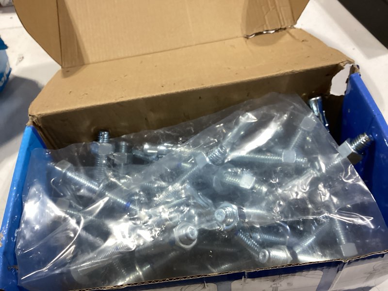 Condition photo showing Good Condition for Similar to 1/2\" x 3-3/4\" Concrete Anchors (50 Pack) Wedge Anchors Bolts, Hot Dip Galvanized 1/2\"x3-3/4\" (50 PCS)