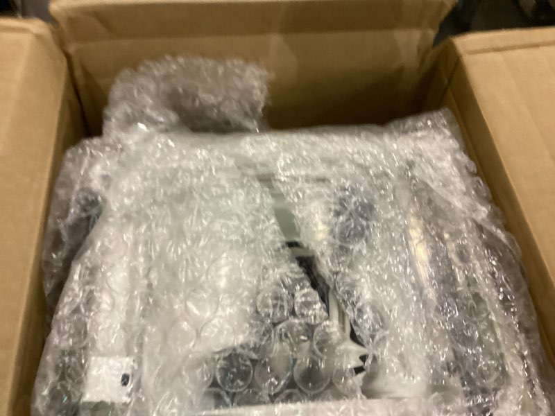 Condition photo showing As Is for NutriChef 350W Vacuum Sealer Machine - 8L Chamber Commercial Food Sealer, Automatic Meat Packing and Sous Vide System with Digital Control, Includes Vacuum Roll Bags 17.6’’ x 14.2’’ x 13.8’’ -inches