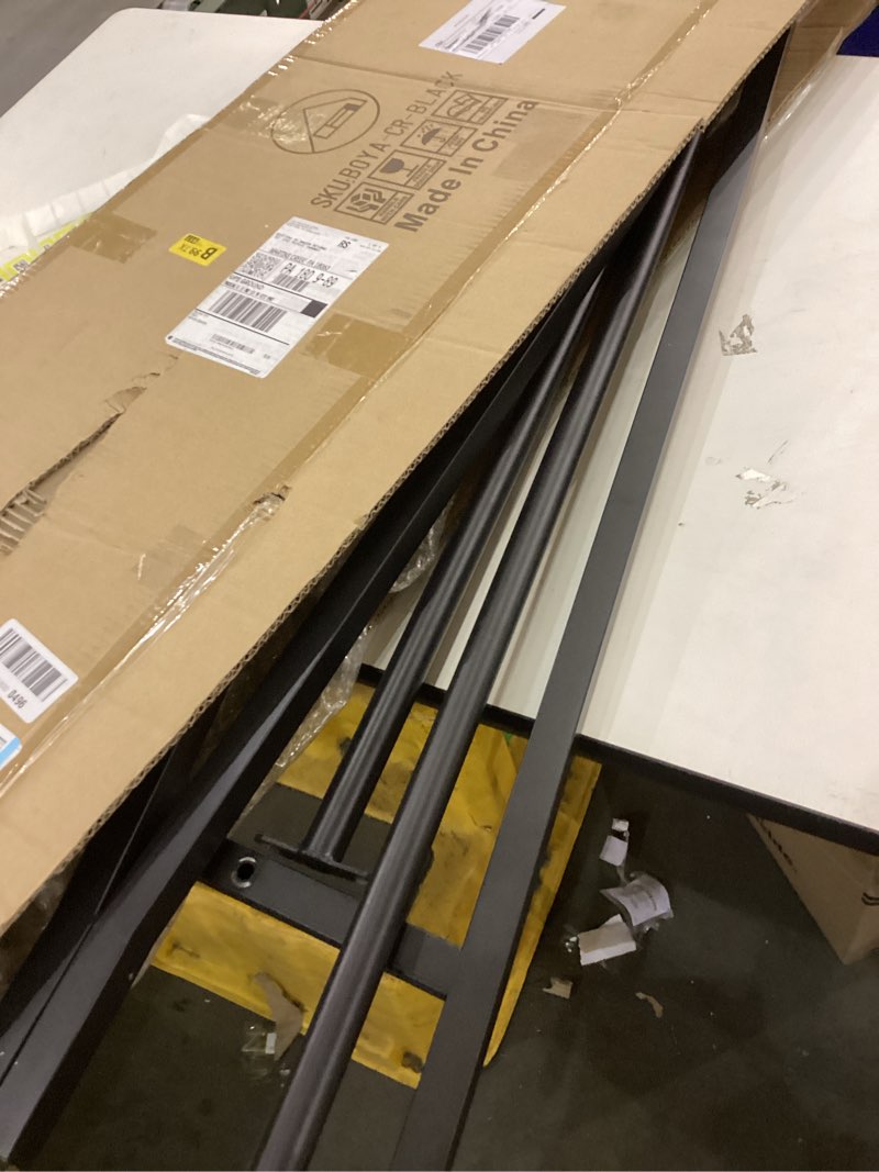 Condition photo showing Good Condition for DR.IRON Black Metal Clothing Rack, Industrial Clothes Rack with Top Rod Heavy Duty Clothing Rack for Hanging Clothes for Home Bedroom,Clothing Store, Laundry Room Clothing Racks Black