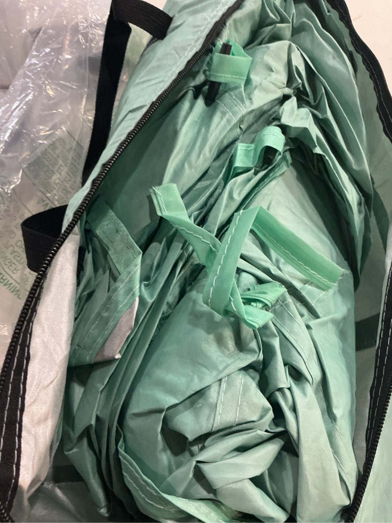Condition photo showing New/Like New for beach tent for 3-4 person, large easy setup beach shade canopy with upf 50? uv protection, portable shade tent with 3 ventilating mesh windows for outdoor, picnics, fishing