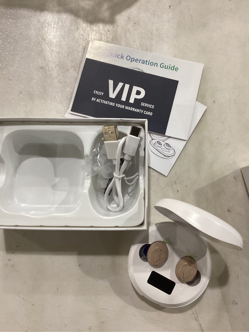 Rechargeable Hearing Aids for Seniors with Hearing Loss,Digital Hearing aid with Smart Noise Reducti