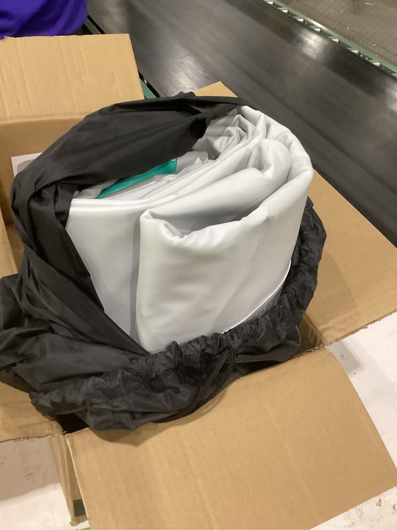 Condition photo showing Good Condition for inflatable boat fenders with air pump, upgraded boat bumpers for docking, heavy duty dock fender with storage bag, dock bumper for tying up fishing boats, jet skis, yachts, pontoon 10ft