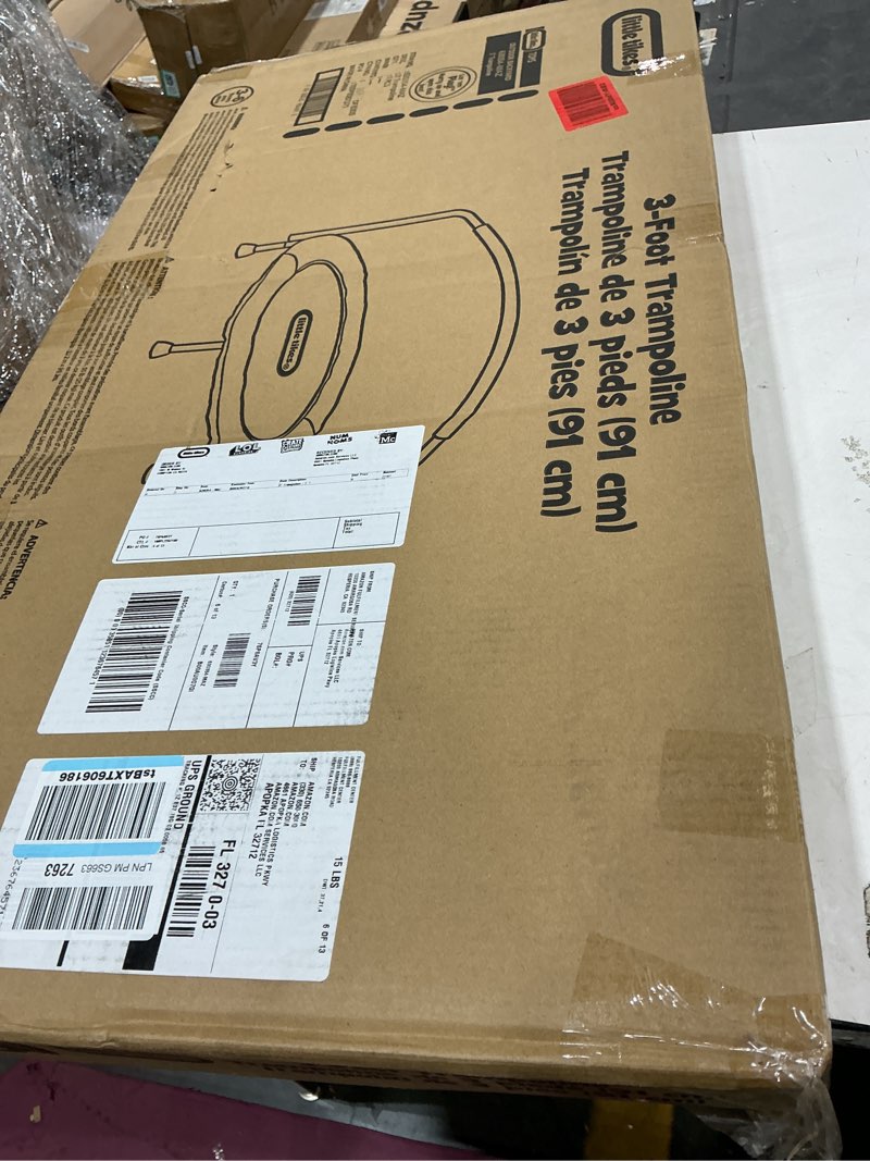 Condition photo showing Good Condition for little tikes 3' trampoline – (amazon exclusive)