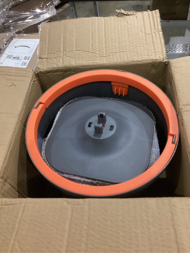 Condition photo showing As Is for Chabatree Mop and Bucket Set?Spin Mop and Bucket Set with Separate Dirty and Clean Water?2 Replaceable Mop Pads?Deep-Cleaning Mops for Floors, Versatile Mops for Walls Mop Set with 2Pads