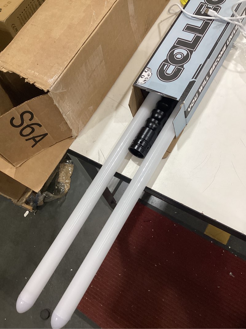 Condition photo showing Good Condition for pkstvb upgrade app control obw dueling lightsaber, smooth swing 16 sound effects 3 light effects, 16 colors and infinite change metal light saber for adults (rgb-obw)