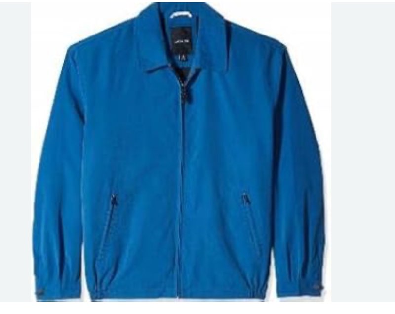 LONDON FOG Men's Auburn Zip-Front Golf Jacket (Regular & Big-Tall Sizes), Pacific Blue, 1X