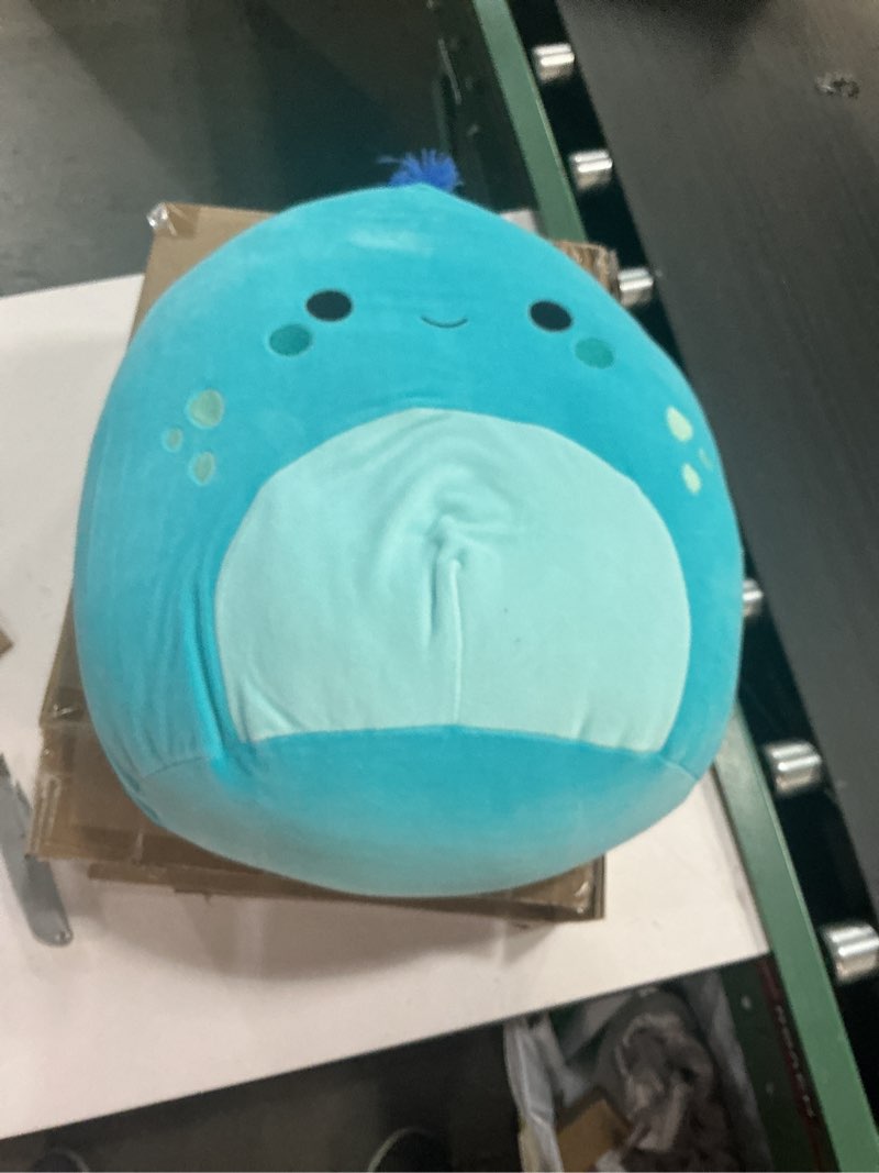 Condition photo showing item condition for Squishmallows Original 16-Inch Djimon Blue Iguana - Official Jazwares Large Plush