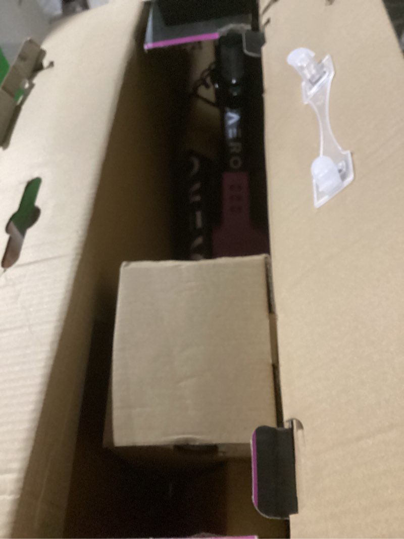 Condition photo showing As Is for Aero iSporter Kids Electric Scooter | Hand Acceleraor & LED Lights | Electric scooters for Boys Girls Ages 6-12 | Rubber Deck Mat, Battery Indicator& Adjustable Heights G6-Pink