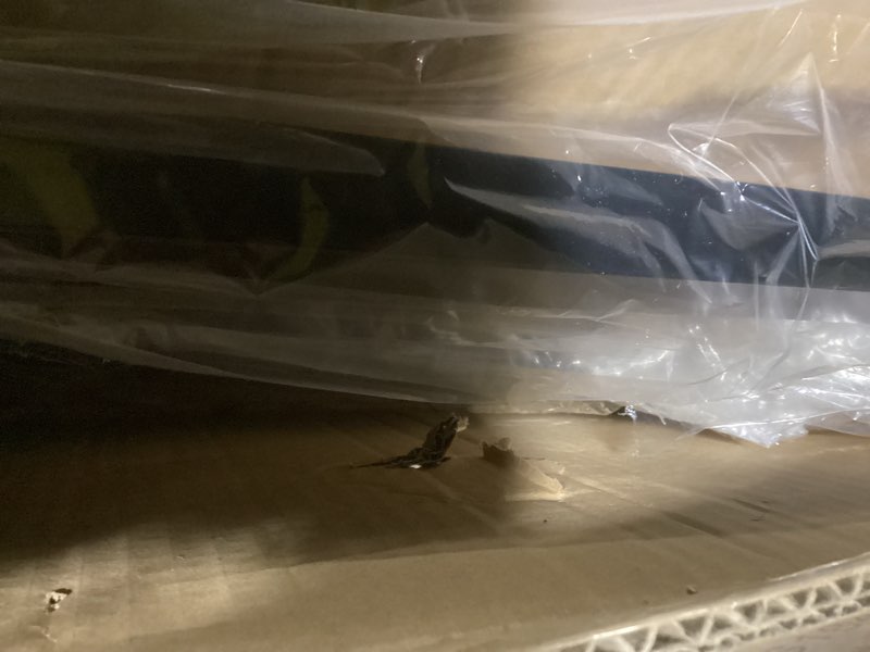 Condition photo showing New/Like New for SSWBasics Adjustable Black Costumer Stand – Single Arm Clothes Rack - Retail Clothing and Garment Display Stand – Ideal For Showcasing Hanging Items In Thrift Shops, Boutiques and Retail Stores