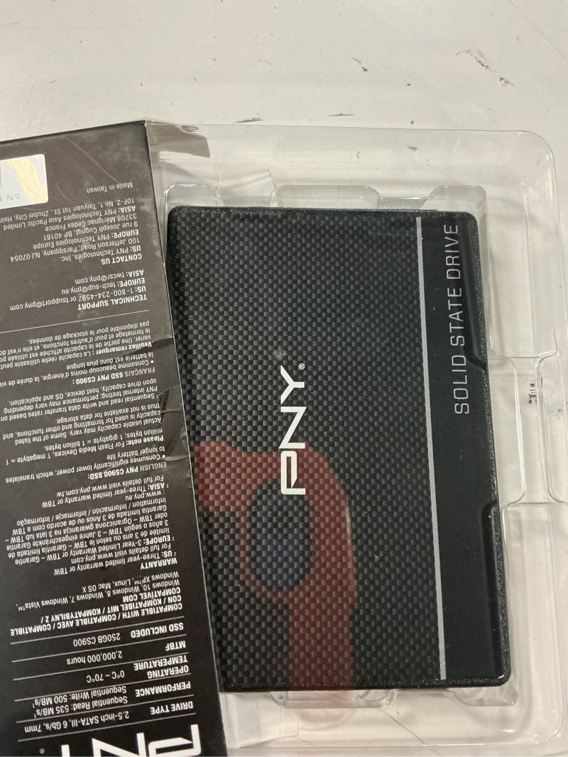Condition photo showing Good Condition for pny cs900 250gb 3d nand 2.5" sata iii internal solid state drive (ssd) - (ssd7cs900-250-rb)