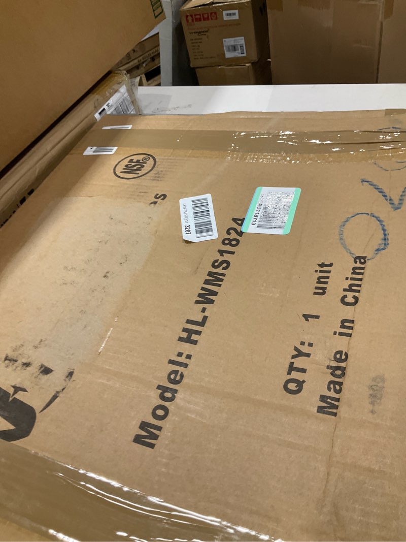 Condition photo showing New/Like New for STABLEINK NSF Stainless Steel Table with Caster Wheels, 18 x 30 Inches Metal Prep & Workbench with A