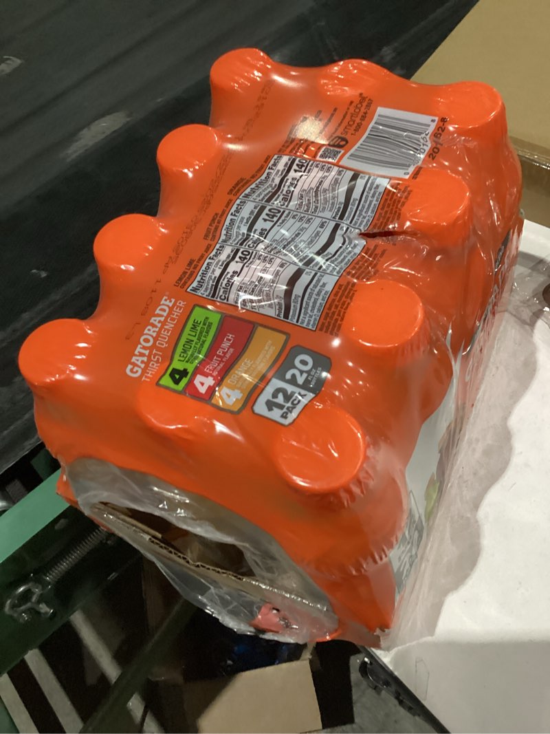 Condition photo showing New/Like New for Gatorade Thirst Quencher Sports Drink Variety Pack  20 oz  12 Pack Bottles