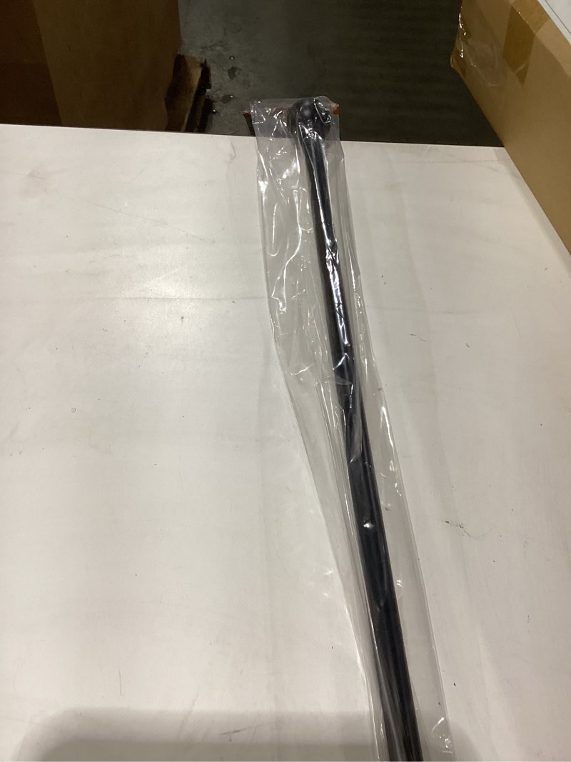 Condition photo showing New/Like New for Kenney Chelsea Ball End Window Curtain Rod - Adjustable for Windows 48 to 86 Inches, Extendable Set, Black 1-Pack 48-86" Black