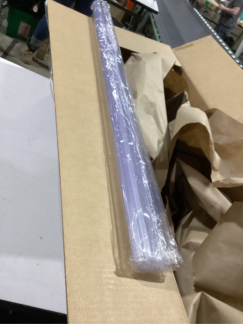 Condition photo showing As Is for 4 Pack Frameless Shower Door Bottom Seal, 3/8 x 39 Clear PVC Shower Seal Strip for 3/8 Inch Glass Shower Door Stop Shower Leaks 3/8” x 38”