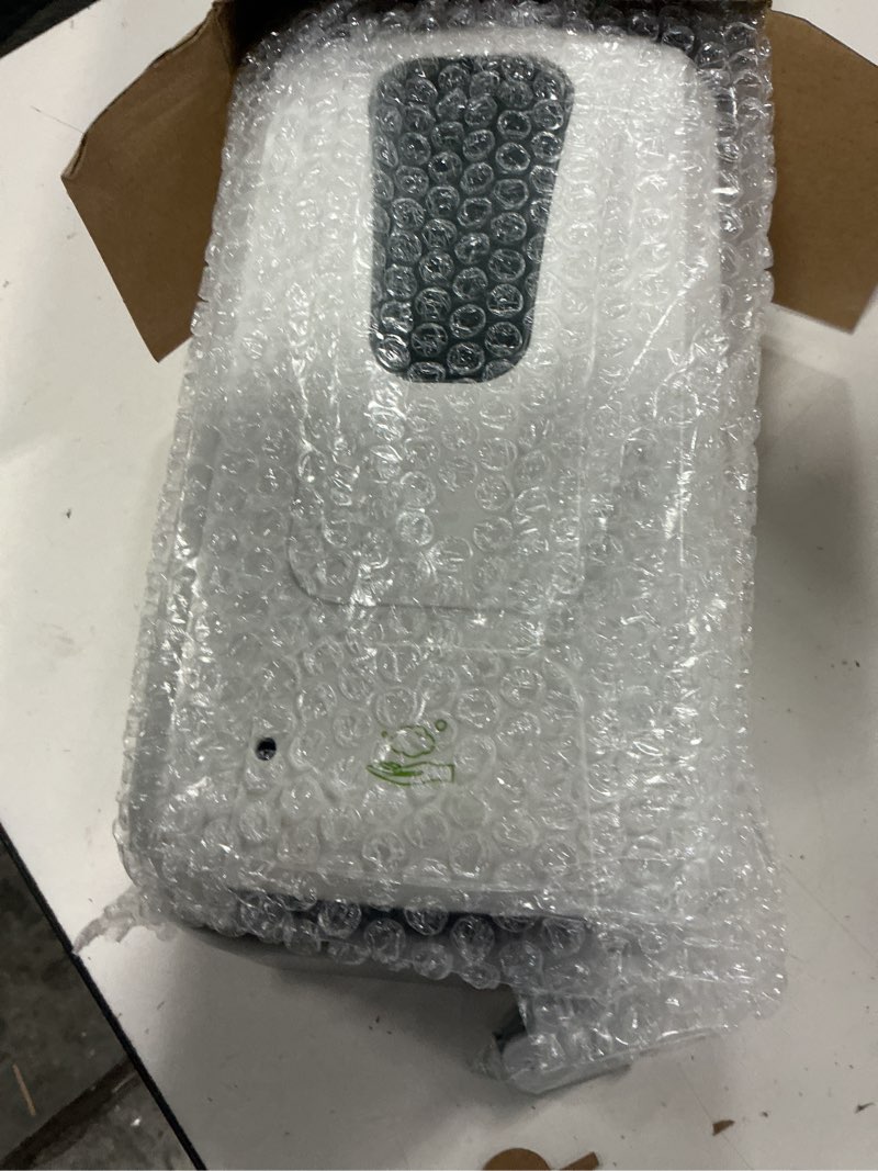 Condition photo showing New/Like New for automatic sensor touchless hand soap dispenser 1200ml white