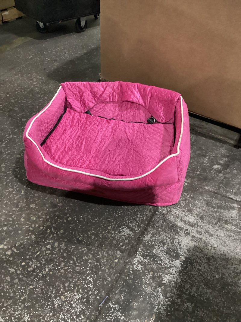 Condition photo showing As Is for dog bed similar to stock photo