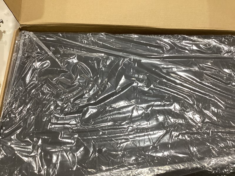 Condition photo showing New/Like New for OPNICE Desk Organizer and Accessories, 2-Tier Computer Monitor Stand Riser with Drawer and 2 Pen Holders, Laptop Stand, Office Desk Accessories for Office Supplies, Black Black 1-Pack