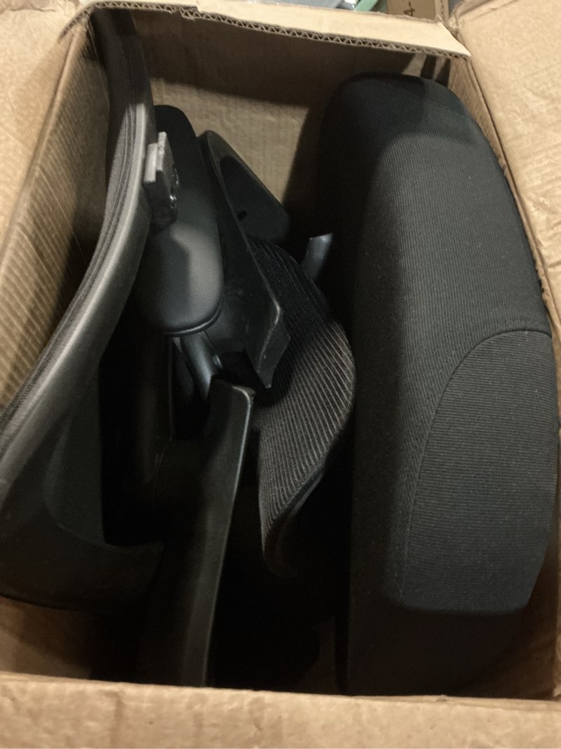 Condition photo showing As Is for marsail ergonomic office chair: office desk chair with high back mesh and adjustable lumbar support rolling work swivel task chairs with wheel 3d armrests and headrest