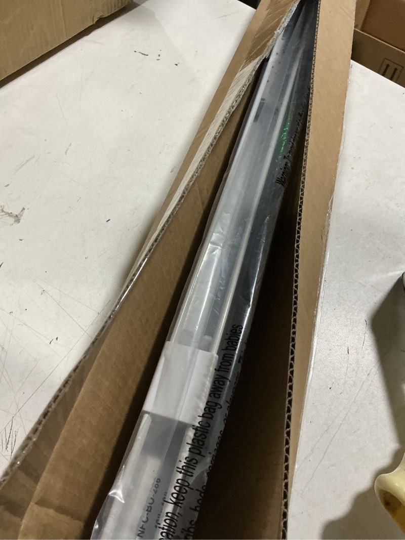 Condition photo showing Good Condition for lazblinds no drill cordless cellular shades, 17" w × 36" h, silver white | blackout honeycomb shades thermal insulation noise reduction glare control blinds for windows blackout-silver white 17'' w × 36'' h