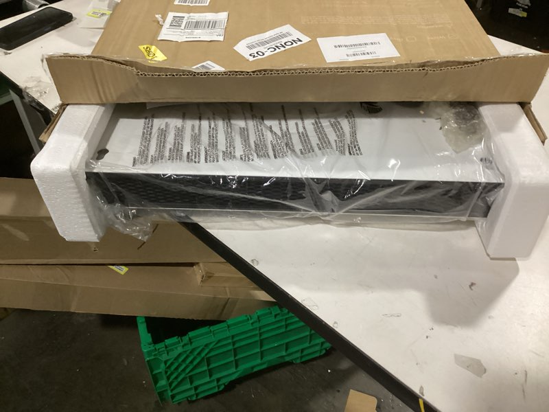 Condition photo showing Good Condition for GiveBest Super Quiet Wall Heaters for Indoor Use, Baseboard Design Space Heater, Adjustable Thermostat, Child Lock, 12H Timer, 1500W Easy-mounted Electric Smart Heater for Bedroom Living Room Garage White