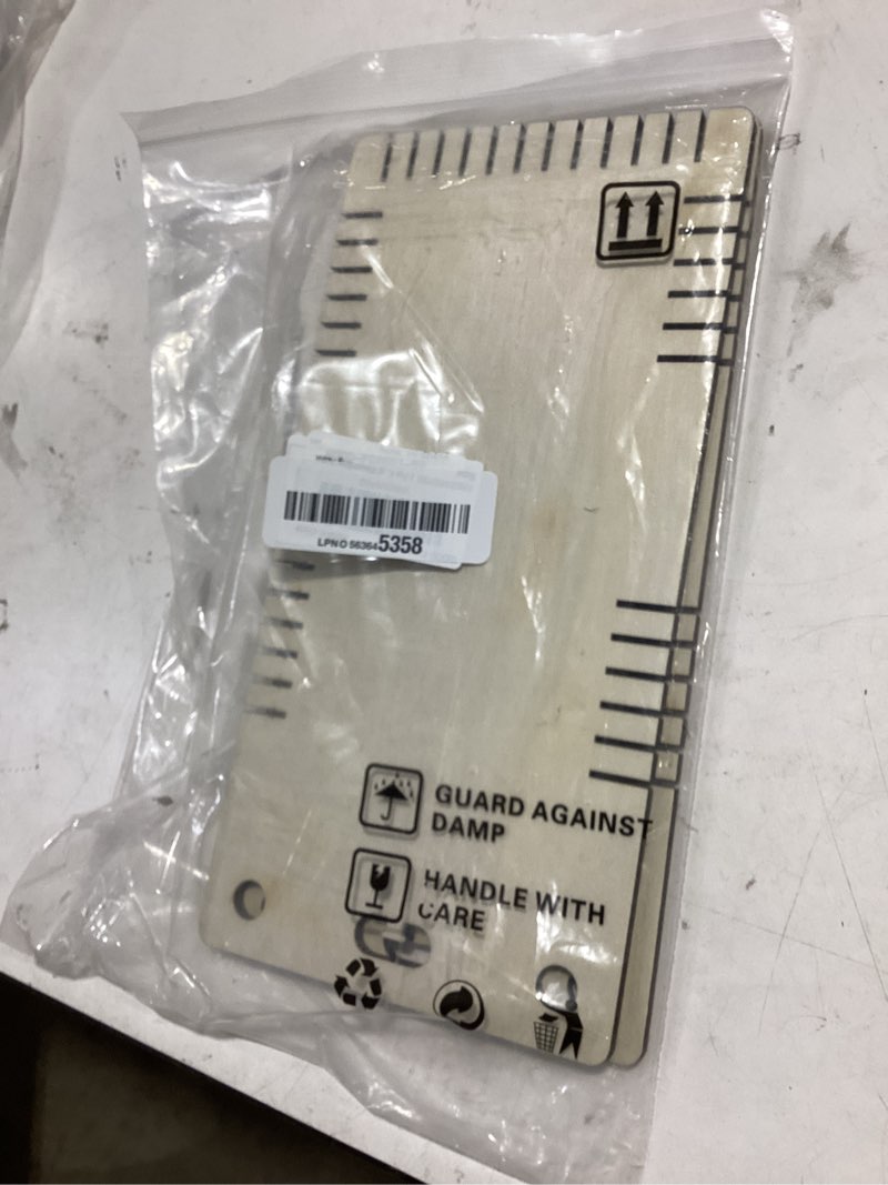 Condition photo showing Good Condition for fingerinspire 2 pcs friendship bracelet making kit 9.4x4.7 inch hole 10mm rectangle bracelet braided plate bracelet braiding disc set bracelet string and rewarding activity
