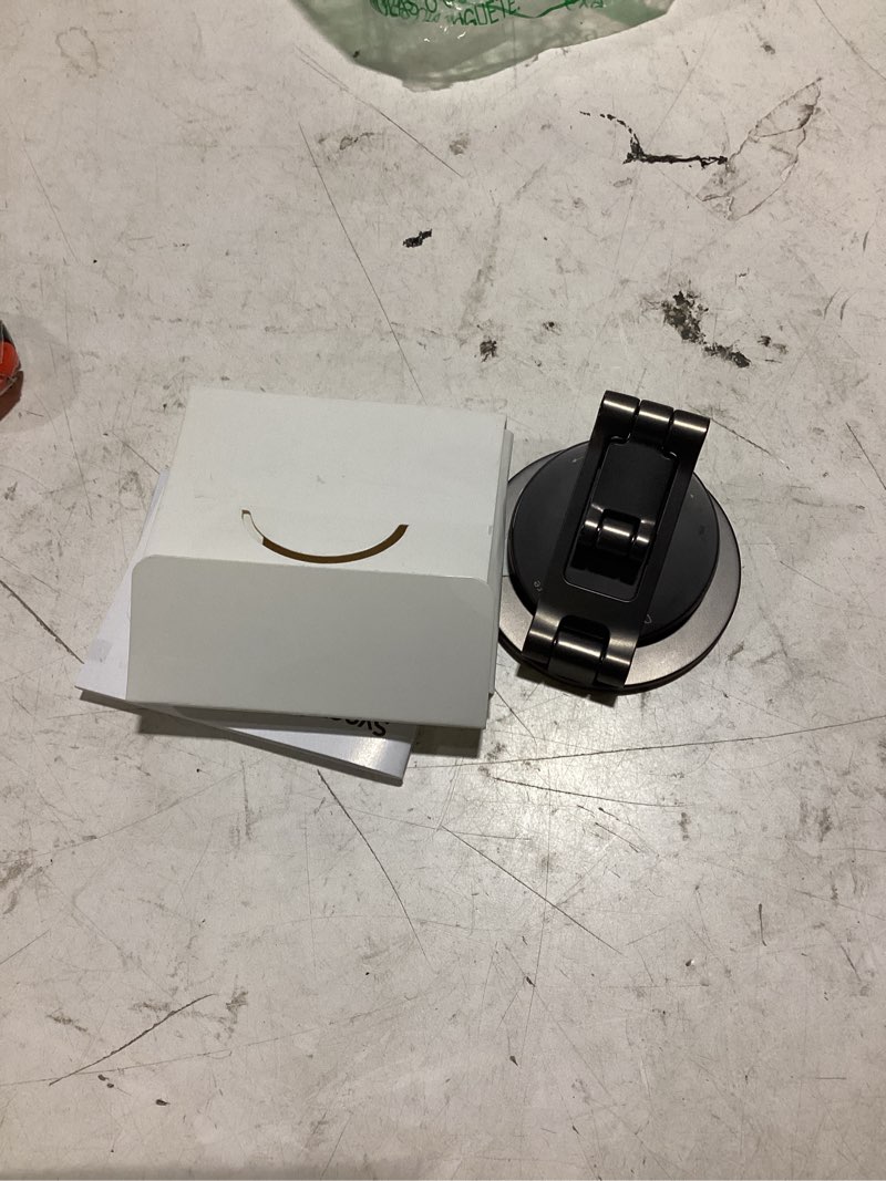 Condition photo showing Good Condition for syncwire fits magsafe car mount for car dash&tesla screen[all-metal] magnetic phone holder, [flexible three-axis]360° rotation car mount strong magnets car phone holder for iphone 17 16 15 14 pro max titanium black