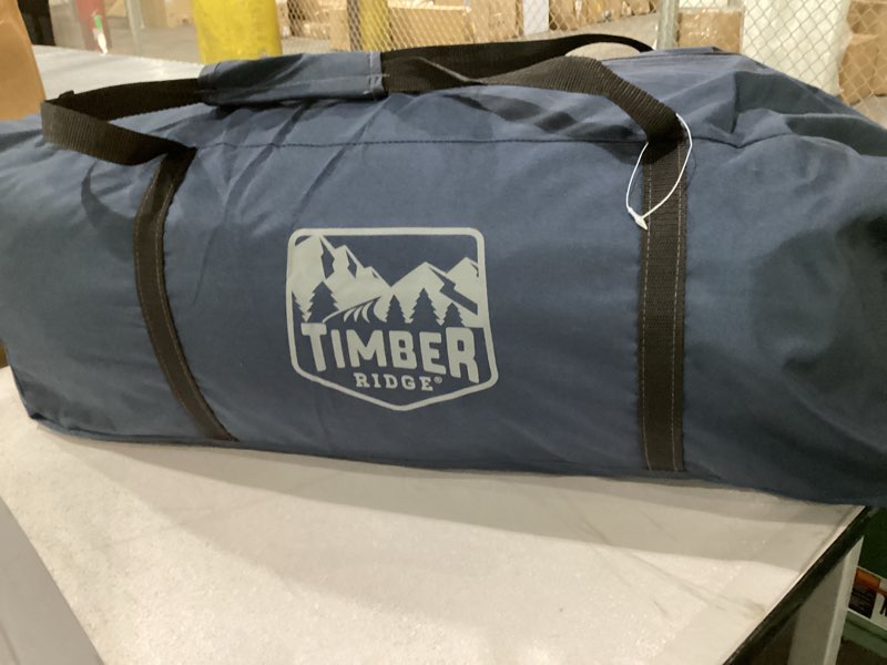 timber ridge 5-9 person suv tent with screen porch and awning for family camping, weather resistant 