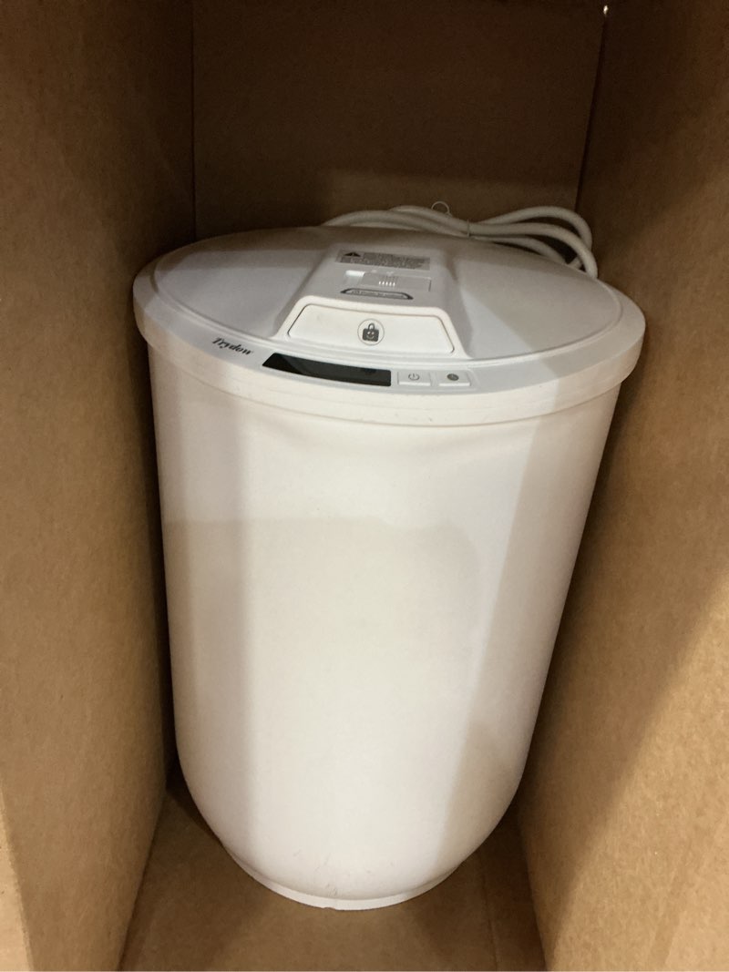 Condition photo showing As Is for Ultra Large Capacity Towel Warmer Bucket, Rapid Heating with Timer, One-Button Digital Display Control, Safety Lock, Gifts for Him & Her, Auto Shut-Off, Fits 2 Large, Blankets, Bathrobes, PJ's White