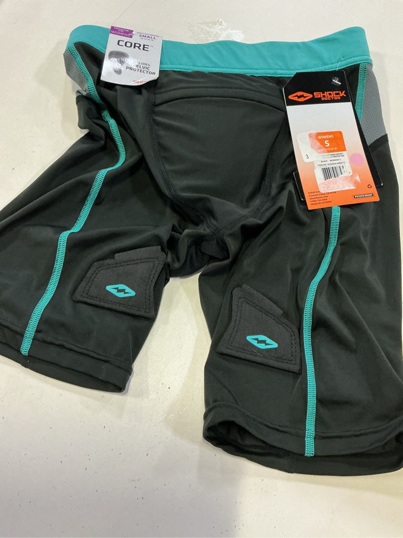 Condition photo showing New/Like New for shock doctor core compression jill shorts women s