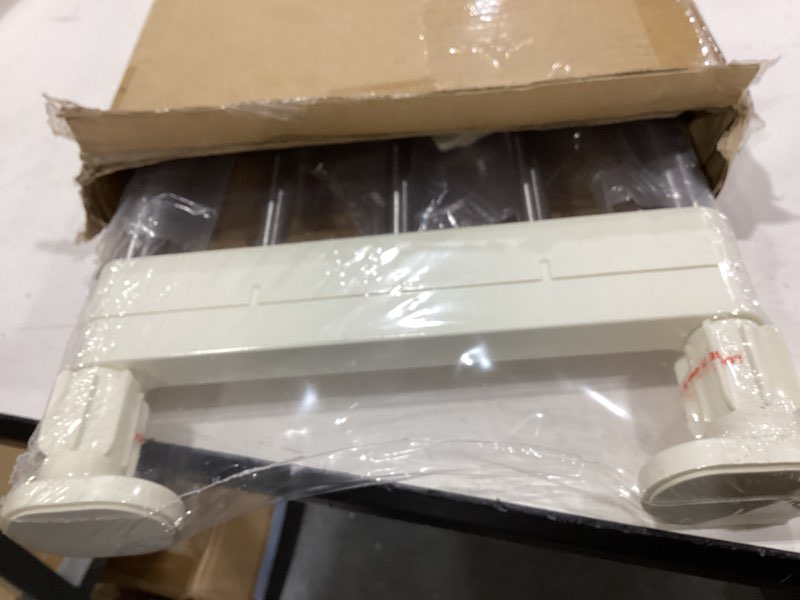 Condition photo showing Good Condition for baoyouni tension shelf expandable clothes closet organizer rack adjustable diy wardrobe dividers separator ivory, 15.75-23.62 inches (15.75-23.62) in