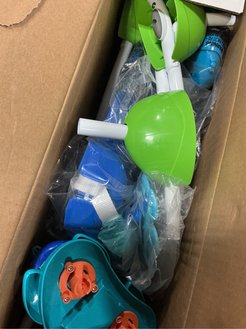 Condition photo showing New/Like New for Baby Einstein Neptune's Ocean Discovery Activity Baby Jumper Activity Center, Ages 6 Months +, Max Weight 25 lbs., Unisex