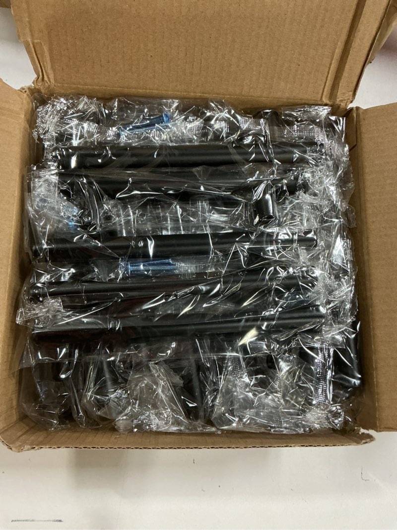 Condition photo showing New/Like New for Mega Handles 35 Pack I Cabinet Pulls 6 Inch, Stainless Steel Cabinet Handle Pulls I Ideal for Kitchen Drawer, Cabinets, Door, Cupboard I Hardware for Cabinets - Hole Distance 3.75 Inch - Matte Black