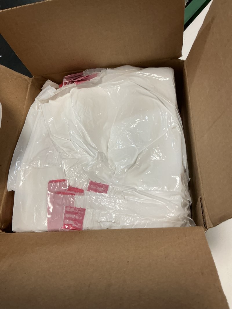 Condition photo showing Good Condition for amazon basics 13 gallon tall kitchen drawstring trash bags, white with red drawstring, 10% post consumer recycled, 200 count 1 count (pack of 200)