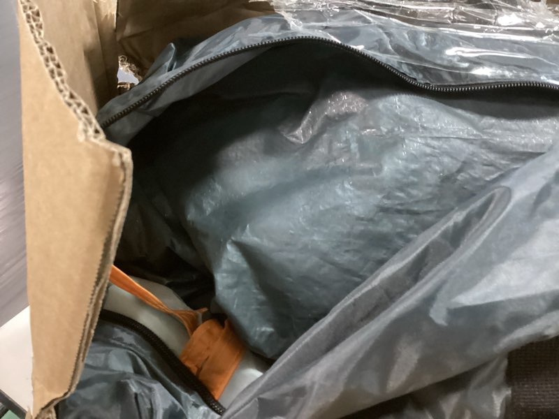 Condition photo showing As Is for 8 Person Tent for Camping, Waterproof Windproof Family Tent with Rainfly, Divided Curtain Design for Privacy Space, Portable with Carry Bag Gray